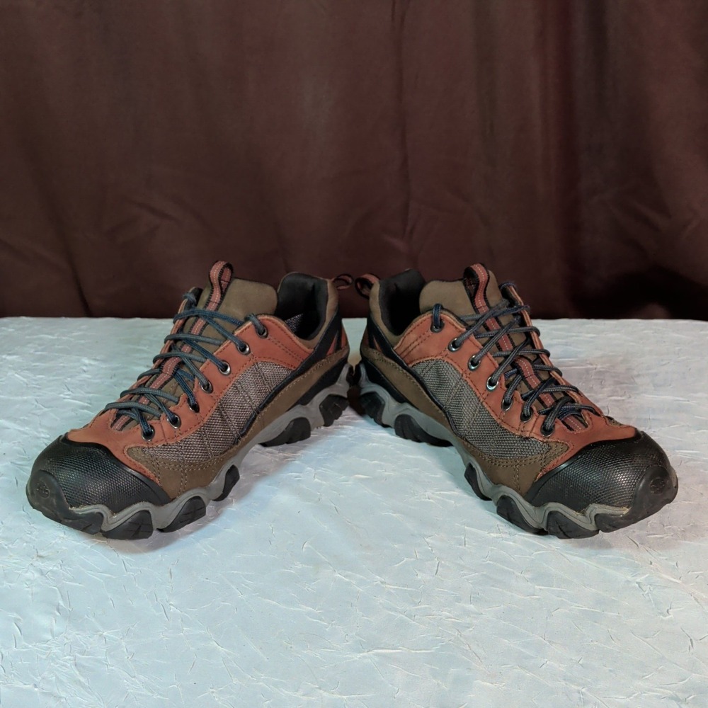 OBOZ Firebrand II Low Shoes Mens Size 9.5 B-Dry Waterproof Hiking Sneakers Gorp - Picture 3 of 7